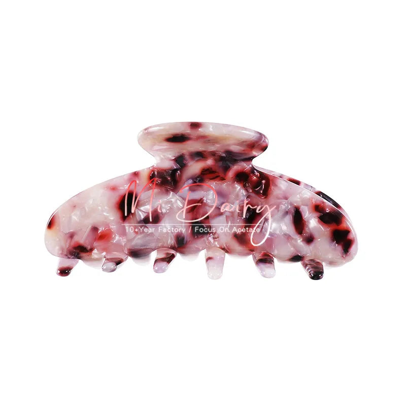 880048 醋酸玳瑁抓夹 8.8cm