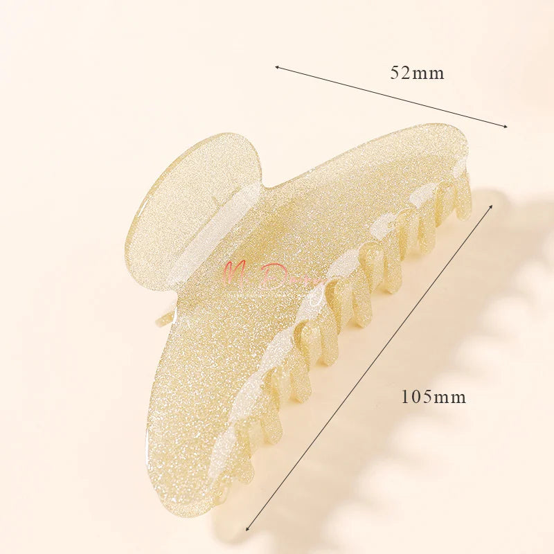 222583 醋酸几何大号发夹 11cm