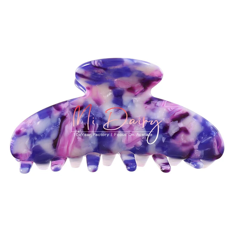 880048 醋酸玳瑁抓夹 8.8cm